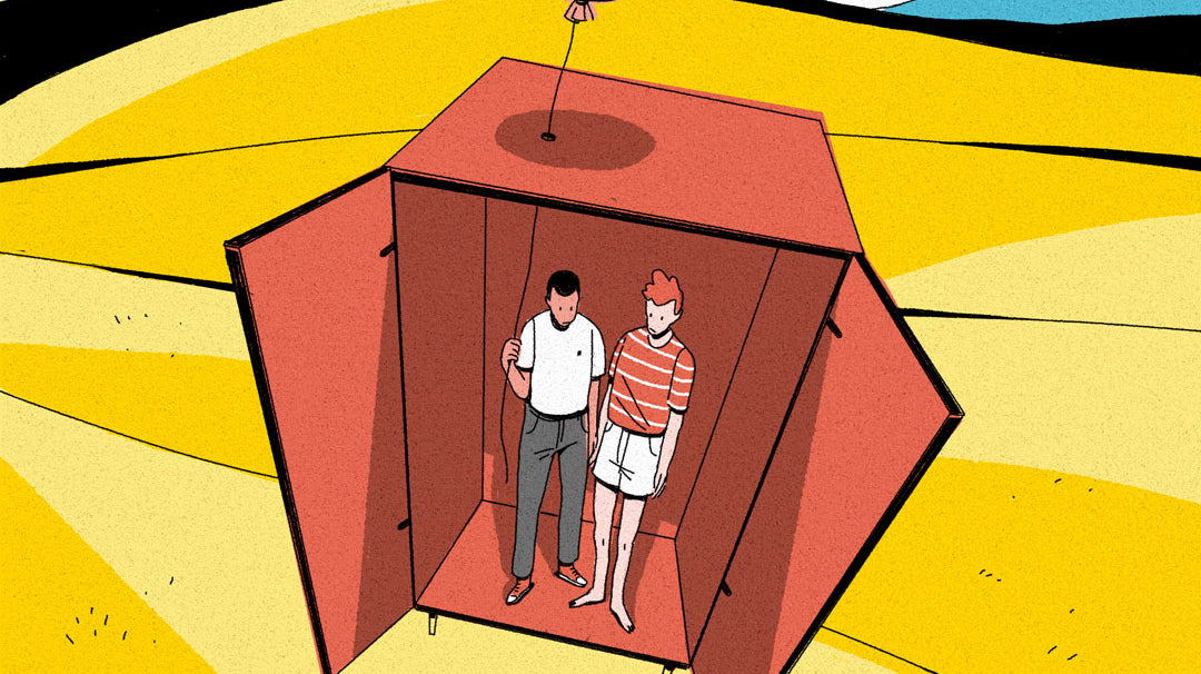 Dating inside the closet. Is love an open door?