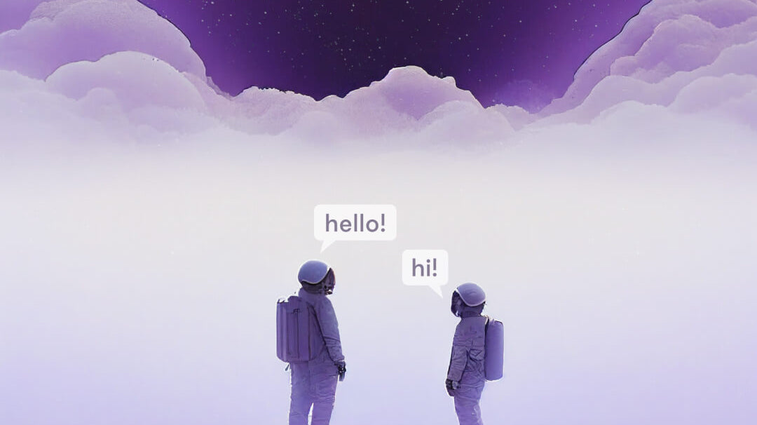 How we stopped speaking and started communicating