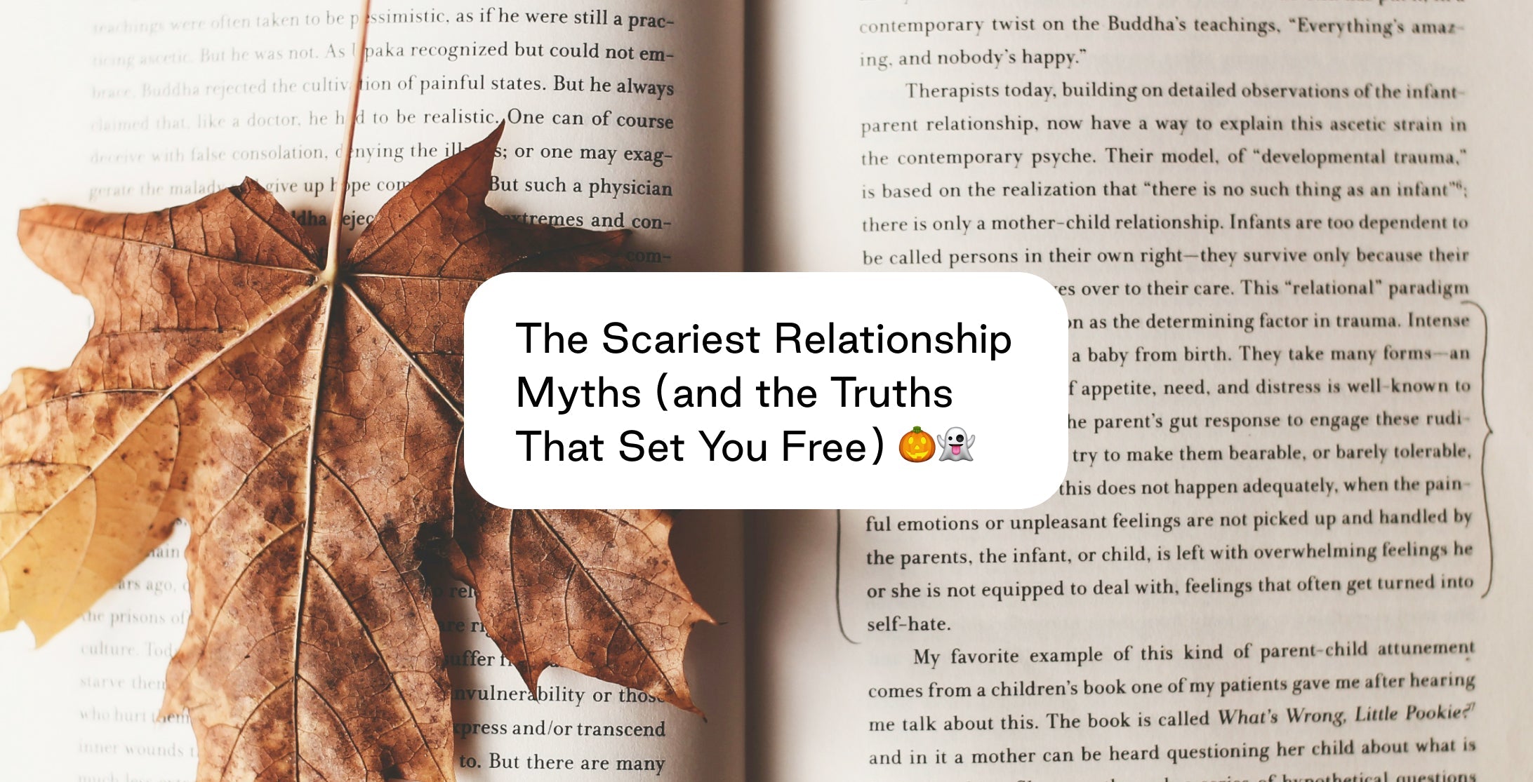 The Scariest Relationship Myths (and the Truths That Set You Free) 🎃👻