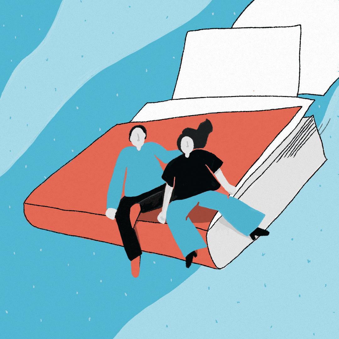 Love At First Page: loving books helped our love survive