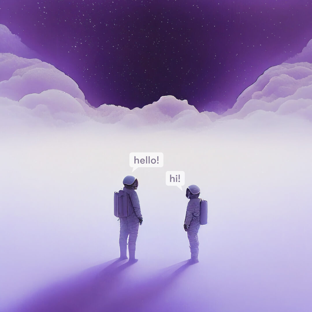 How we stopped speaking and started communicating