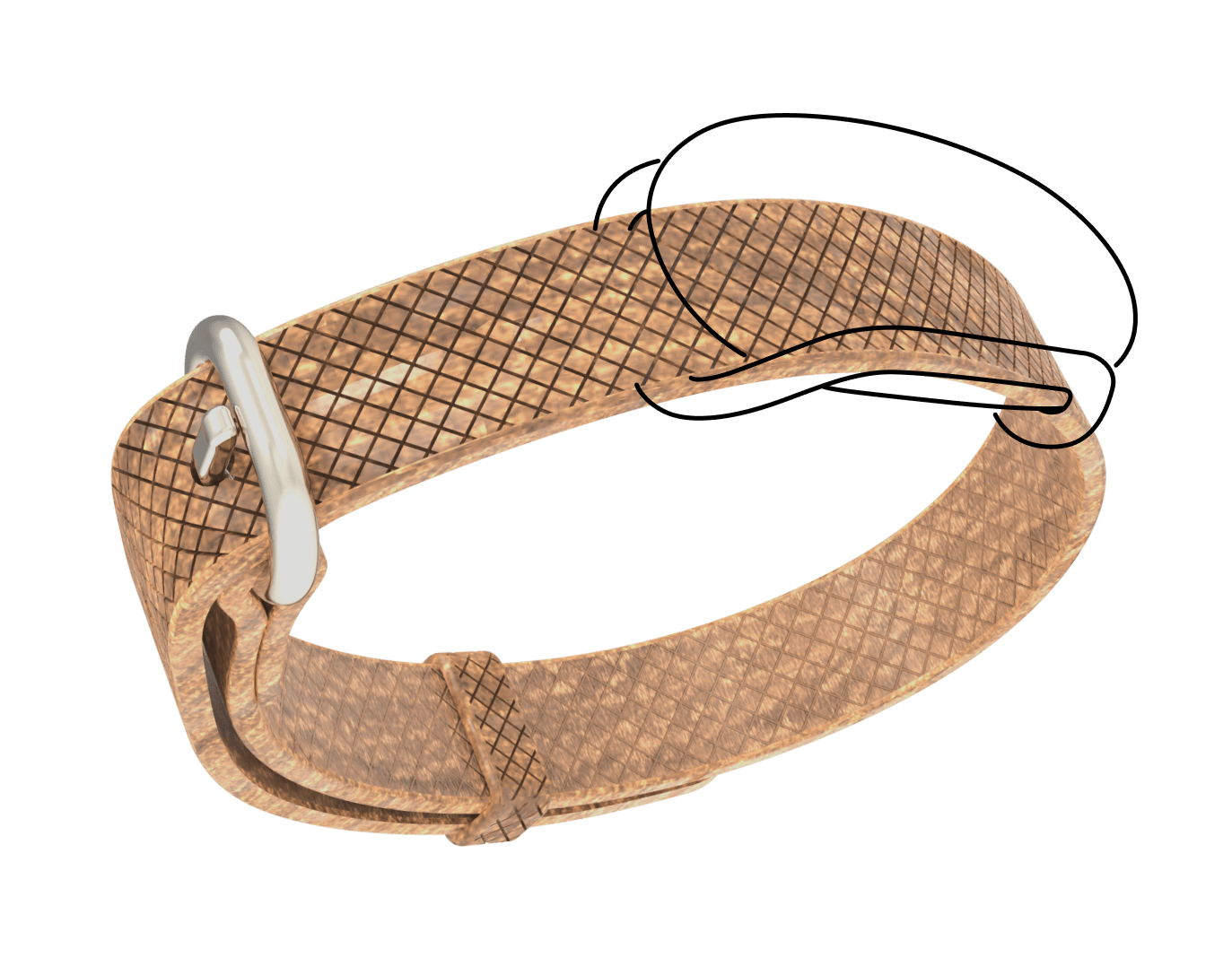 Bond touch leather band deals